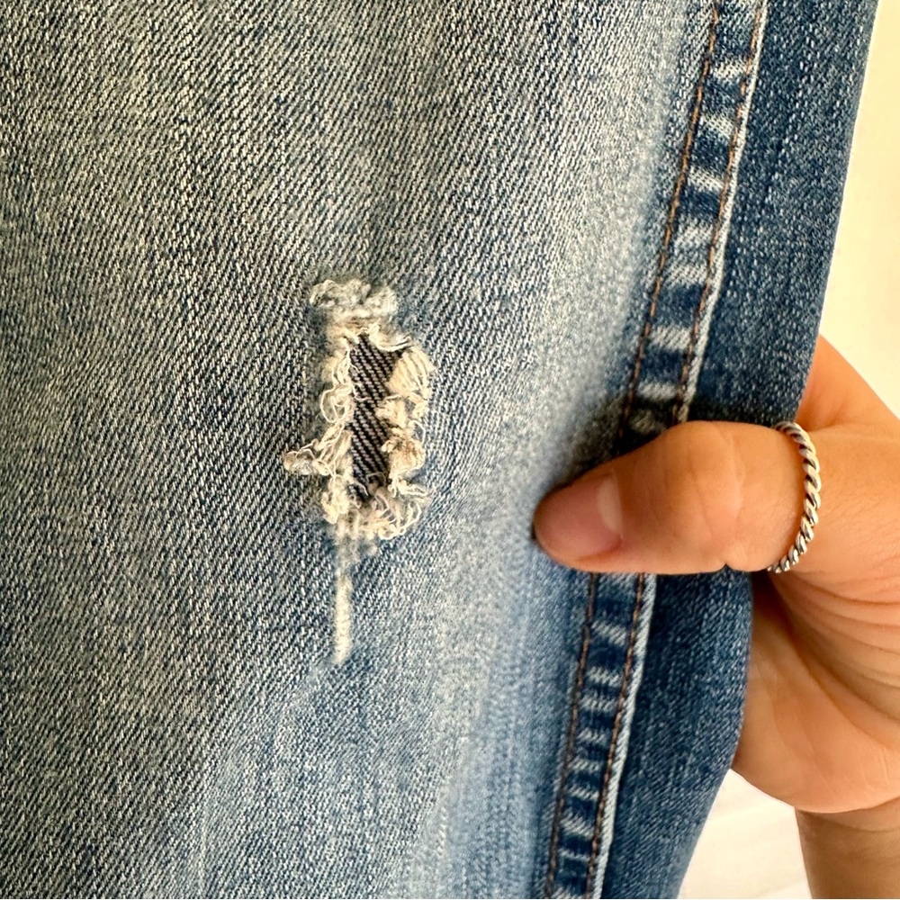 Madewell Curvy High Waist Skinny Medium Wash Jeans - Picture 8 of 9